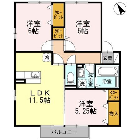 中津駅 徒歩65分 1階の物件間取画像